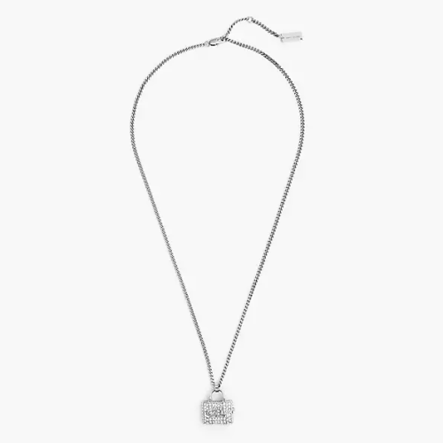 Dior oblique deals paddle lock necklace