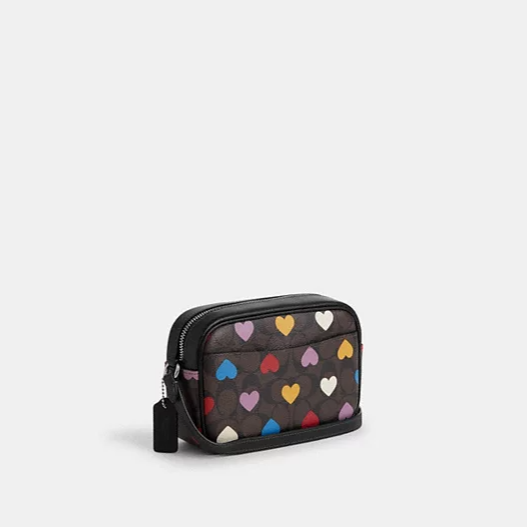 Women's sneakers with hearts print from Coach - مون اوتليت Moon Outlet -  شنط ماركات اصلية