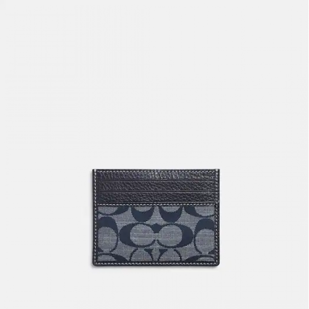 Coach id discount card wallet