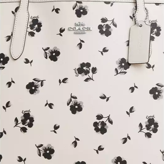 COACH Floral Printed Leather Kitt Crossbody - Macy's