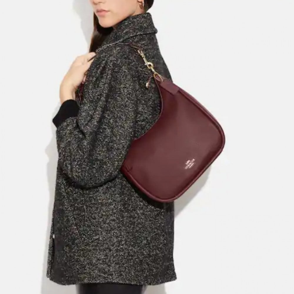 Coach sutton hobo discount oxblood