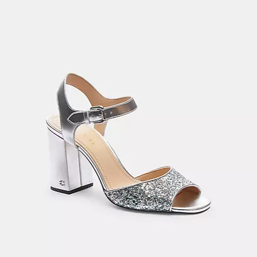 Coach block heel online sandals