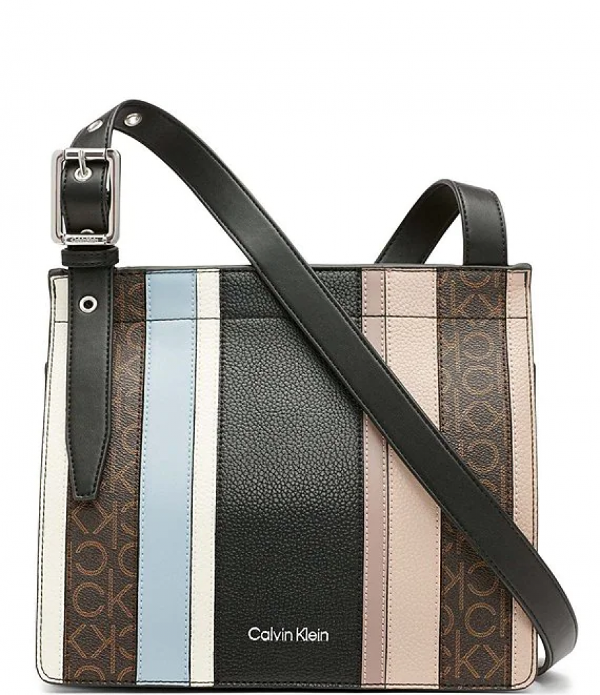 Havana striped crossbody bag from Calvin Klein Moon