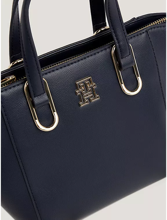 Tommy hilfiger 2025 saffiano satchel