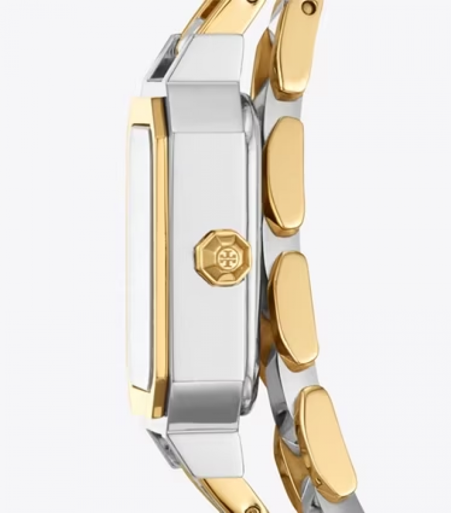 Robinson small gold stainless watch from Tory Burch