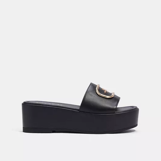 Coach platform slides hot sale