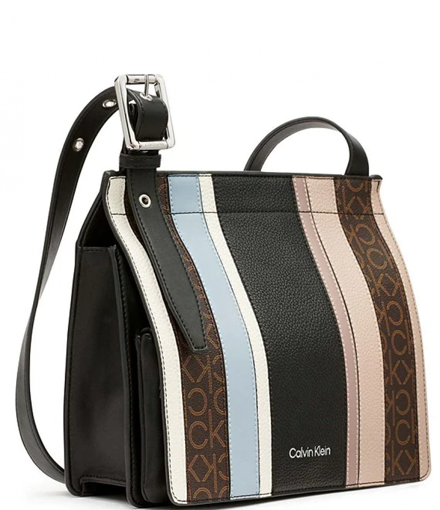 Havana striped crossbody bag from Calvin Klein Moon