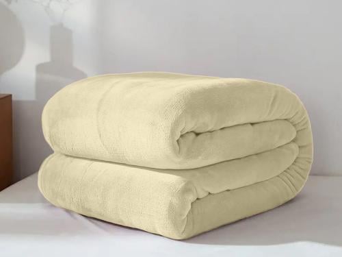 بطانية رومانس مخملية خفيفة مزدوج - 200×240 سم - سك...