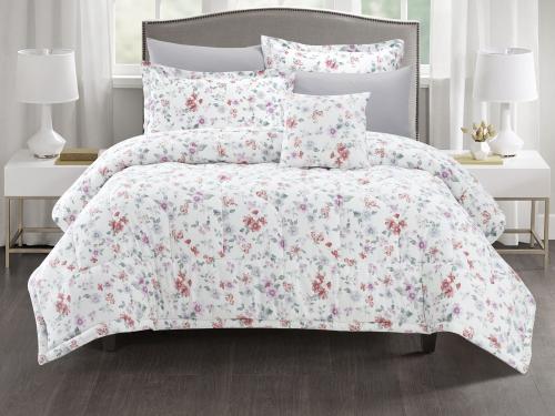 مفرش FLORA مشجر مودرن قطن مزدوج - 200×200 سم - 7 ق...