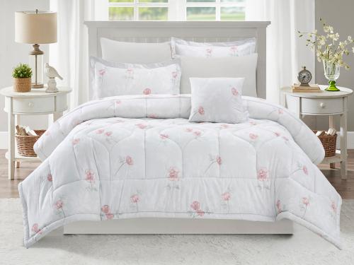 مفرش FLORA مشجر مودرن قطن مزدوج - 200×200 سم - 7 ق...