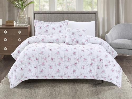 مفرش FLORA مشجر مودرن قطن مفرد ونص - 140×200 سم -...