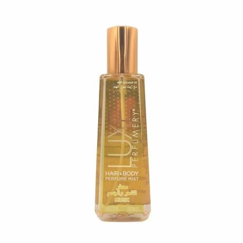 لوكس بخاخ معطر للشعر والجسم برائحة المسك 236 مل
