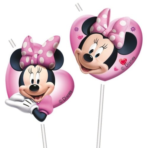 Minnie Mouse Drinking Straws 6 pcs