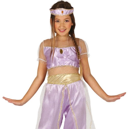 لبس الأميرة ياسمين مقاس 7-9 سنوات