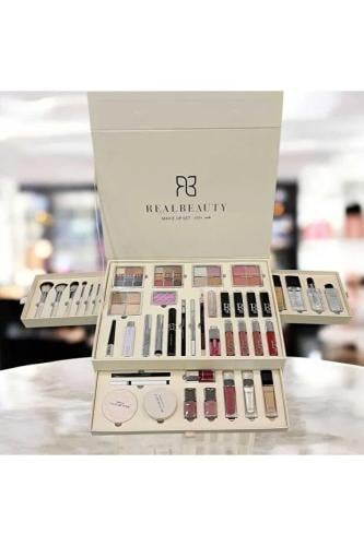 طقم مكياج ريل بيوتي (REALBEAUTY Make Up Set) العملاق | بوكس العروس المتكامل