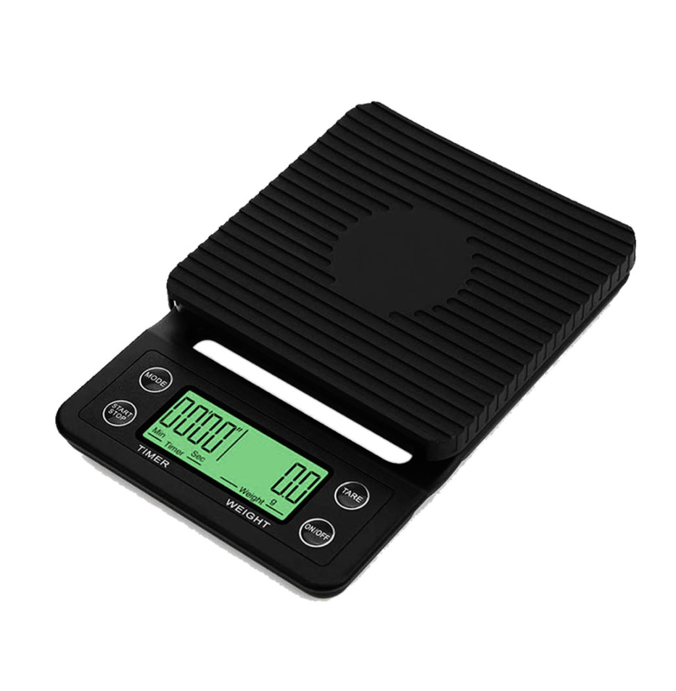 ميزان رقمي اسود