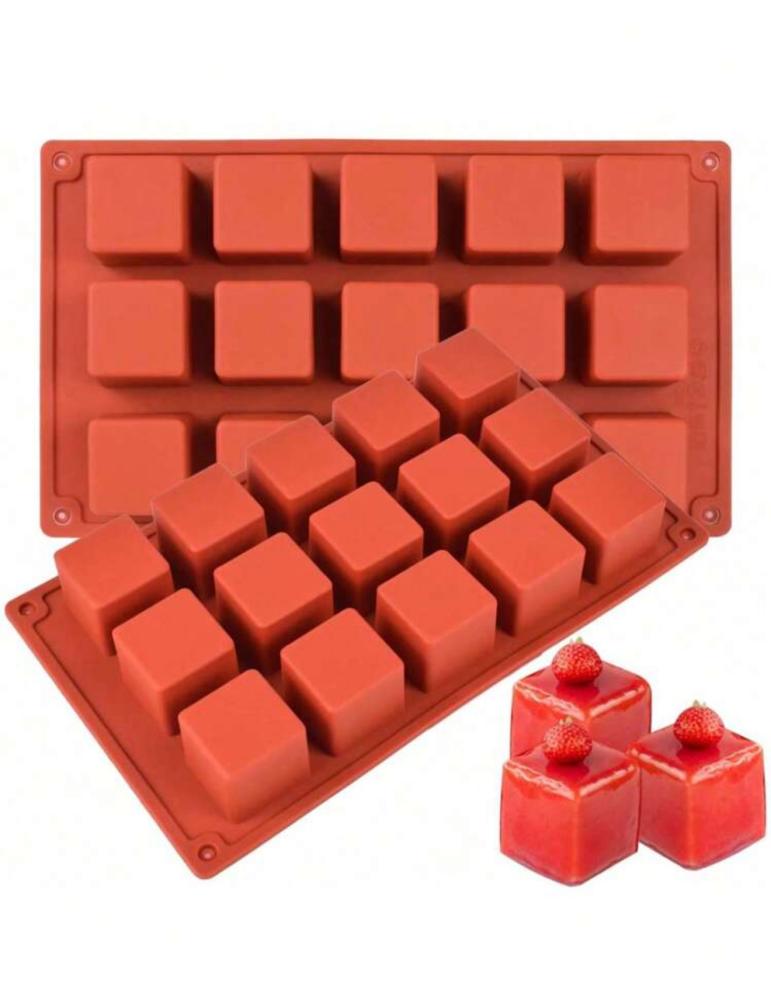 قالب سيليكون مربعات 15ف