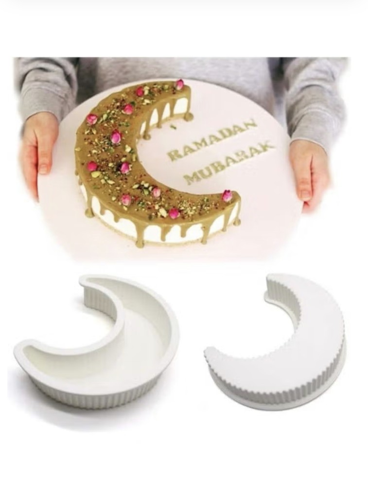 قالب سيليكون شكل هلال