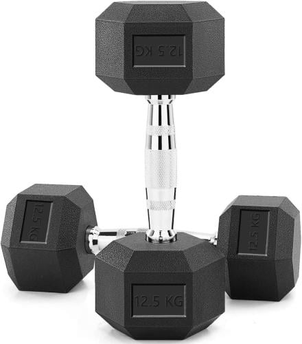 قطعتين دمبل 12.5kg