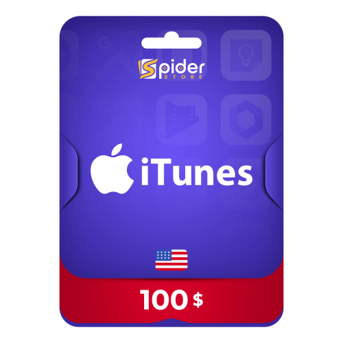 ايتونز امريكي 100 دولار