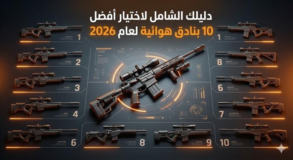 افضل 10 بنادق هوائية 2026: دليلك الشامل للاختيار الأمثل في 2026