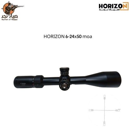 دربيل بندقية HORIZON 6-24x50 moa