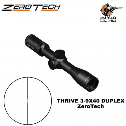 دربيل زيروتك THRIVE 3-9X40 DUPLEX ZeroTech