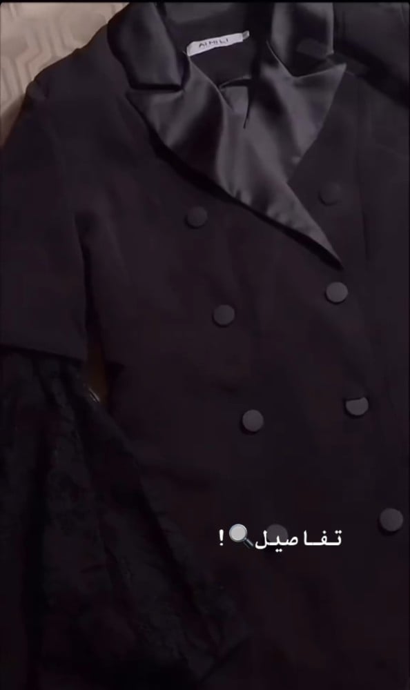 بليزر أسود بالطلب