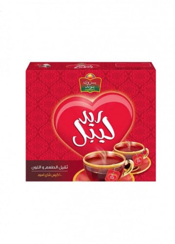شاي ريد ليبل شاي اسود ثقيل 100 كيس
