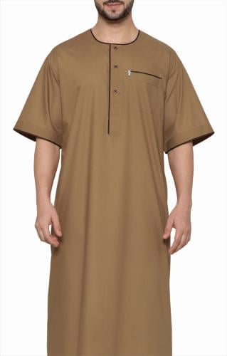 جلابية رجالي نص كم M