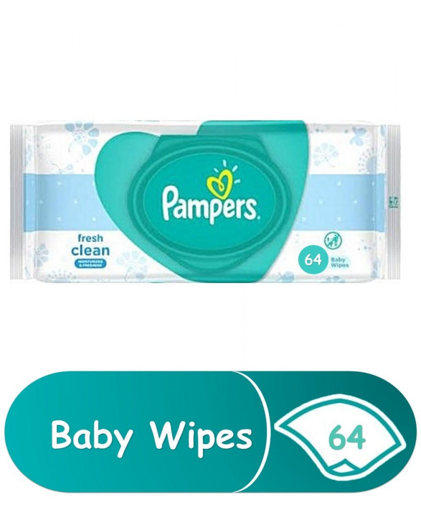 مناديل بامبرز المبللة Pampers Mois Fresh Wips 12x64 S غداف