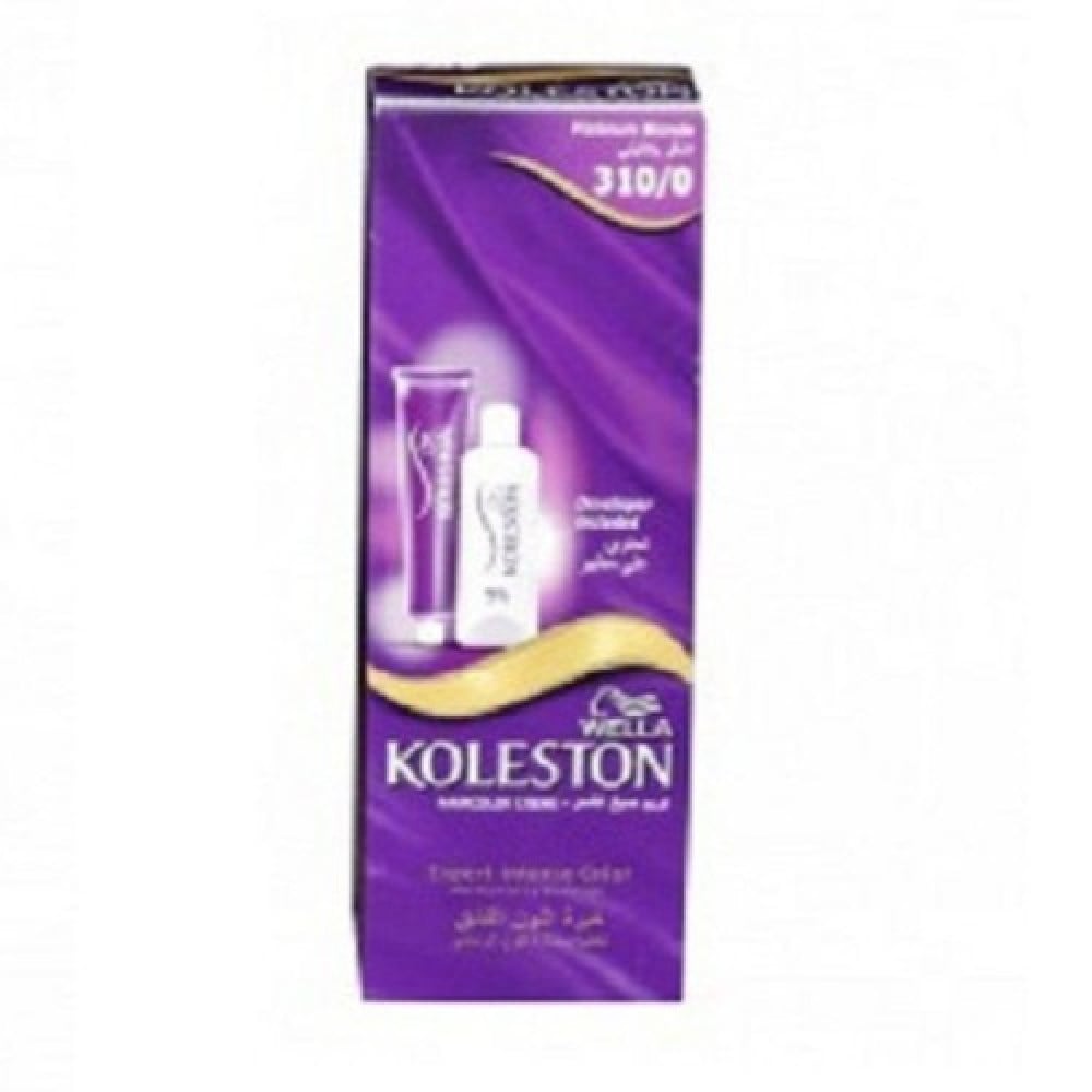 كوليستون صبغة شعر اشقر بلاتيني مظهر 310 0 Koleston 2000 310 0 L Platinum Blonde 60 Ml غداف