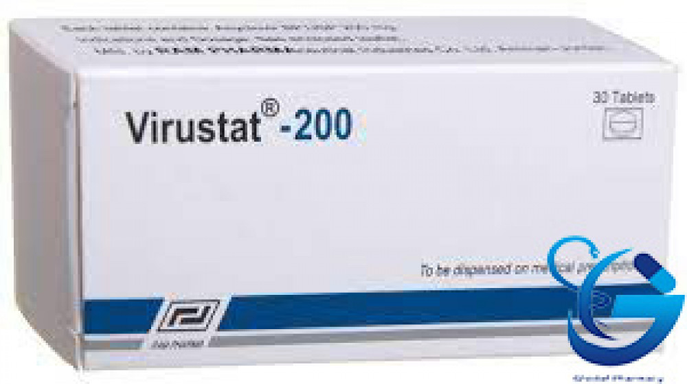 فيروستات 200 مجم 30 قرص Virustat 200mg Tab 30 S غداف