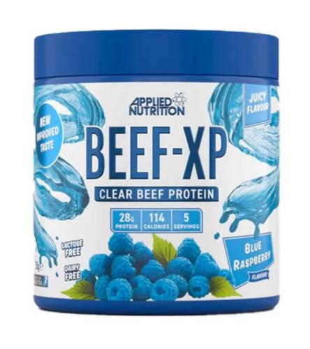 بيف اكس بي - بنكهة التوت الازرق - 5حصه - 150جرام / Beef-xp blue raspberry flavour,150g
