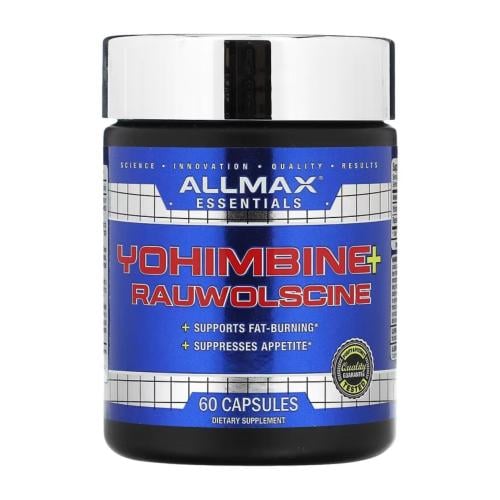 عشبة اليوهمبين - أولماكس - 60 حبة - YOHIMBINE+ - ALLMAX - 60 Pills