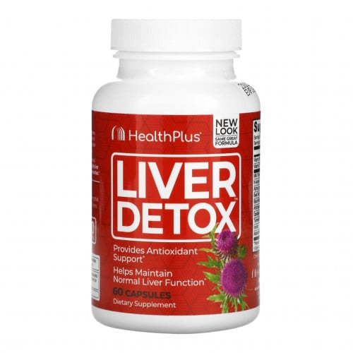 هيلث بلس مضاد الكبد  60 حبة Health plus Liver Detox