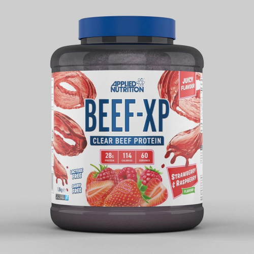 بيف اكس بي - ابلايد نيوتريشن - نكهة الفراولة و التوت - 60 حصة  -  Applied Nutrition BEEF-XP Protein