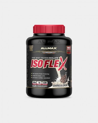 ايزو فلكس - أولماكس - نكهة الكوكيز- 2.2 كج  - AllMax - IsoFlex