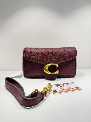 شنطة صغيرة بني عنابي 7055