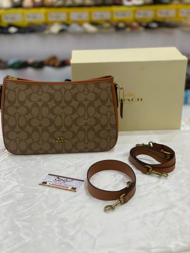 شنطة وسط بيج /بني 17028