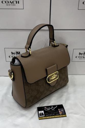 شنطة حجم وسط كاكي 16871