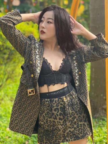 جاكيت بني قصير موديل 1467