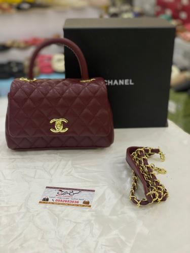 شنطة وسط عنابي 17011