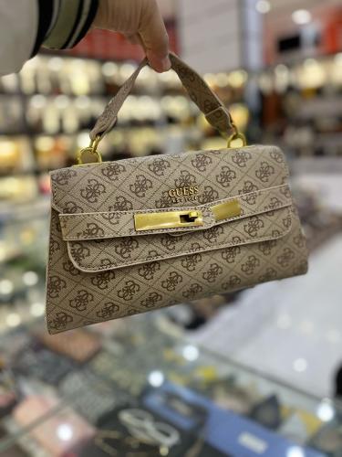 شنطة وسط بيج /بني 16731