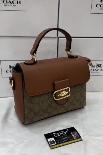 شنطة حجم وسط بيج /بني 16872