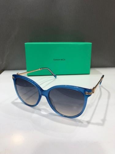 نظارة لون ازرق /ذهبي 715