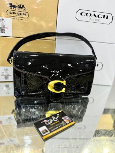 شنطة صغيرة اسود لامع 6917