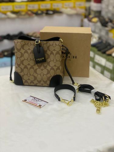 شنطة وسط اسود/بيج 170218