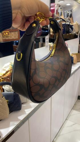 شنطة صغيرة اسود /بني 17063