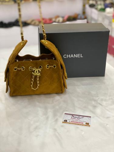 شنطة صغيرة جملي مخمل 16990